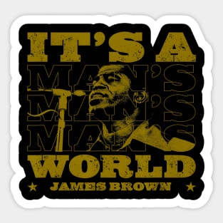 Man Gold Sticker